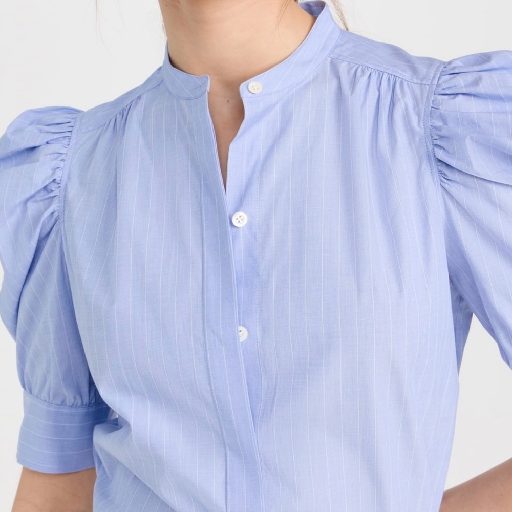 Frame Striped Gillian Blouse Size Small